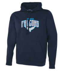St. Rose Adult Dri-Fit Hooded Sweatshirt with Embroidered Logo