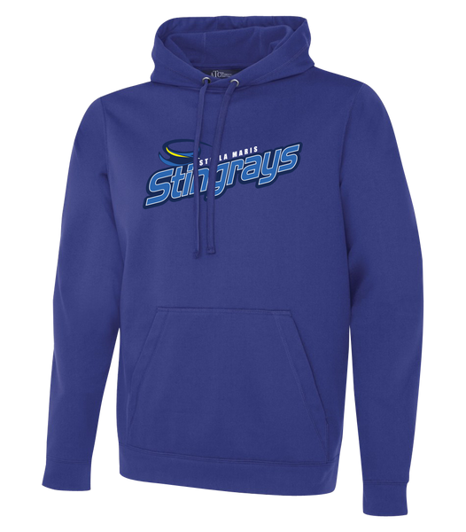 Stella Maris Stingrays Adult Dri-Fit Hoodie With Printed Logo