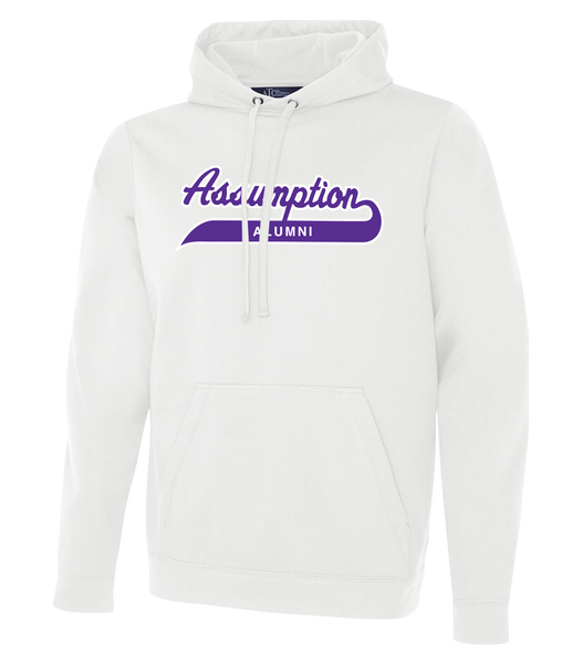 Assumption Alumni Adult Dri-Fit Hoodie With Embroidered Logo