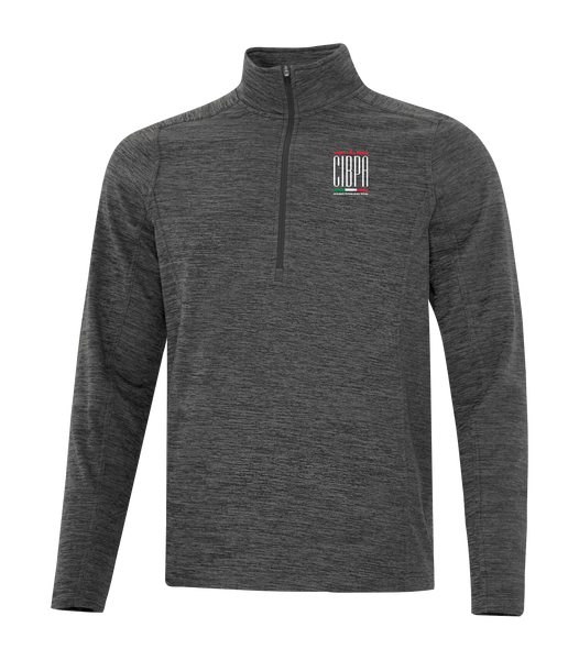 CIBPA Hamilton-Halton Adult 1/2 Zip Sweater with Left Chest Embroidered Logo