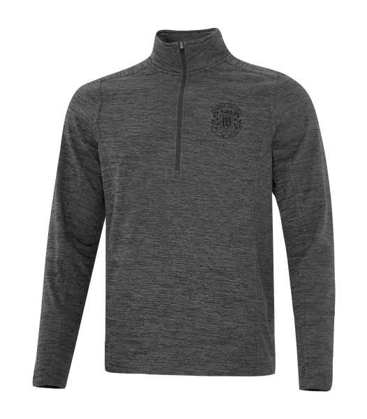 Walkerville Collegiate Institute Adult 1/2 Zip Sweater with Embroidered Left Chest Logo