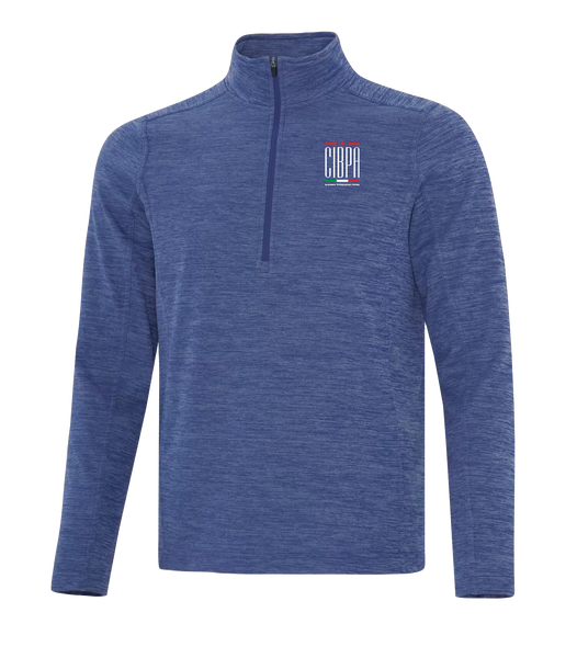 CIBPA Hamilton-Halton Adult 1/2 Zip Sweater with Left Chest Embroidered Logo