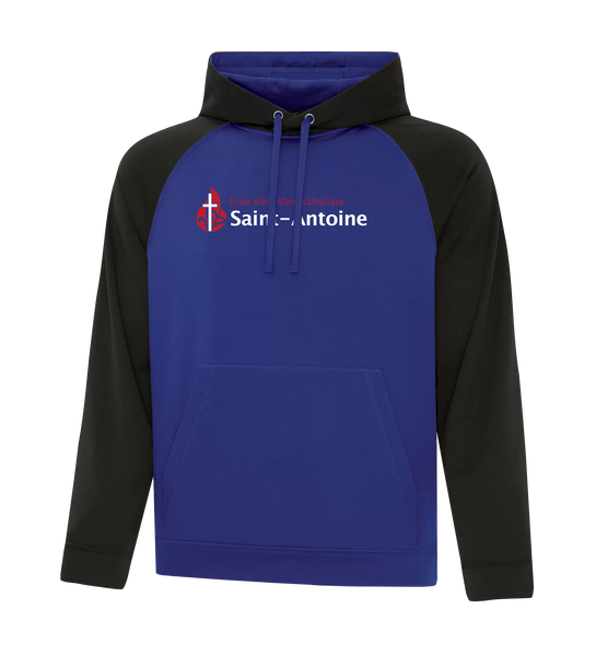 Saint-Antoine Adult Two Toned Hoodie with Printed Logo