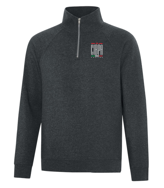 CIBPA Canada Adult Vintage 1/4 Zip Sweatshirt with Embroidered Logo