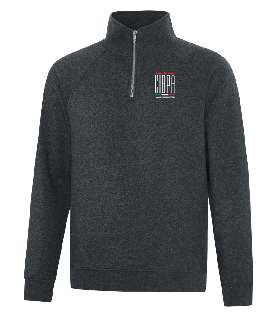 CIBPA Hamilton-Halton Adult Vintage 1/4 Zip Sweatshirt with Embroidered Logo