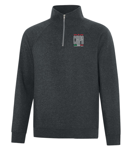 CIBPA Thunder Bay Adult Vintage 1/4 Zip Sweatshirt with Embroidered Logo