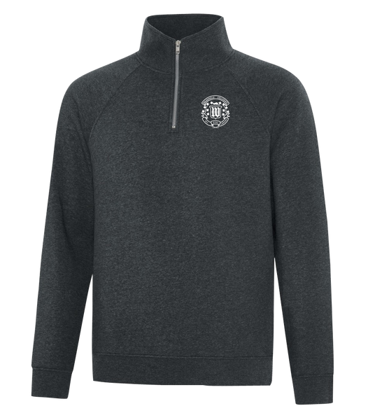 Walkerville Collegiate Institute Adult Vintage 1/4 Zip Sweatshirt with Embroidered Logo
