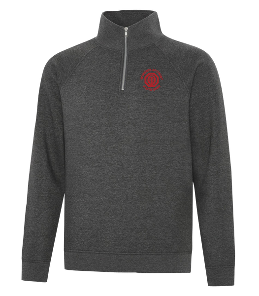 Windsor Optimist Band Adult Vintage 1/4 Zip Sweatshirt with Embroidered Logo