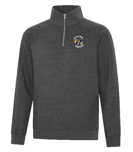 Eastview Horizon Adult Vintage 1/4 Zip Sweatshirt with Embroidered Logo