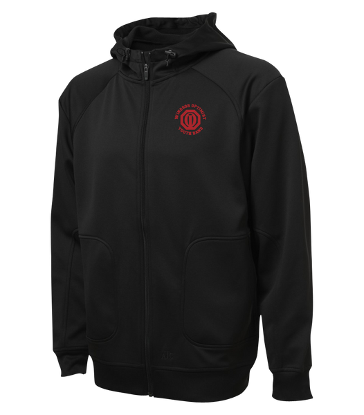 Windsor Optimist Band Adult Hooded Yoga jacket with Embroidered Logo