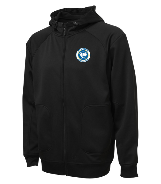 St. Joseph Staff Adult Hooded Yoga jacket with Embroidered Logo