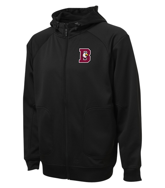 St. John de Brebeuf Adult Hooded Yoga jacket with Embroidered Logo