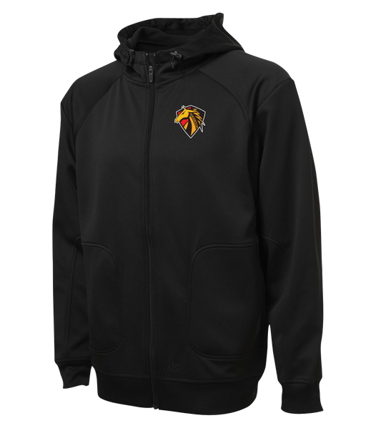 Anderdon Adult Hooded Yoga jacket with Embroidered Logo