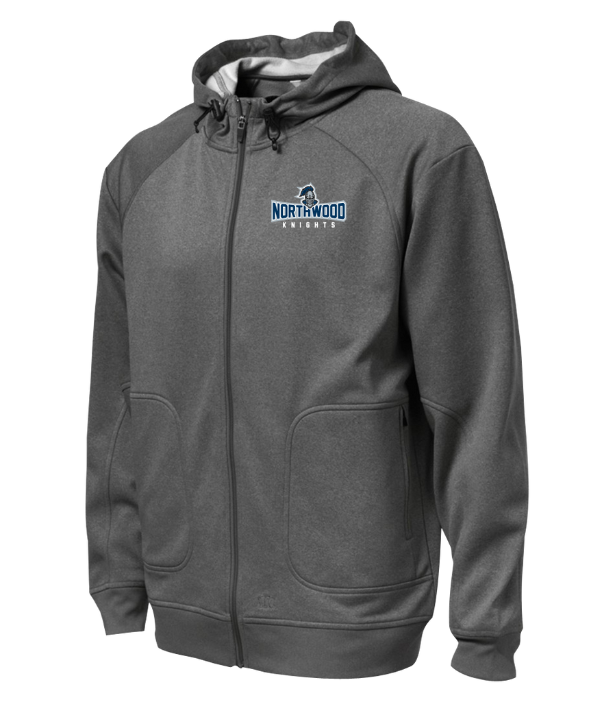 Northwood Knights Adult Hooded Yoga jacket with Embroidered Logo