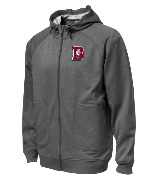 St. John de Brebeuf Adult Hooded Yoga jacket with Embroidered Logo