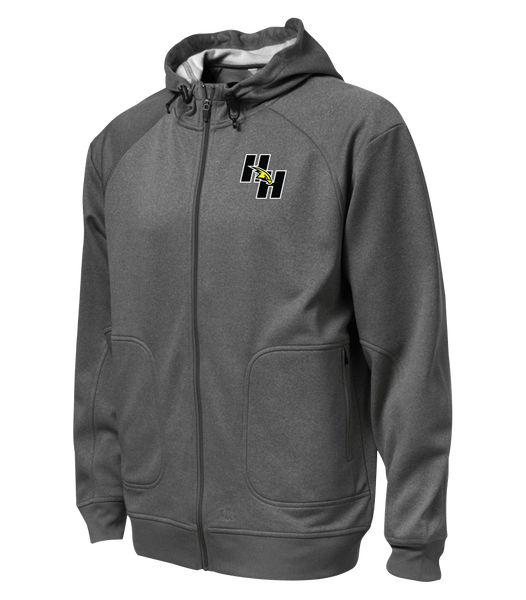Hetherington Adult Hooded Yoga jacket with Embroidered Logo