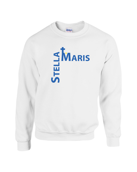 Stella Maris Youth Crewneck Sweatshirt with Printed Logo
