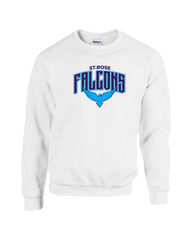 St. Rose Adult Crewneck Sweatshirt with Printed Logo