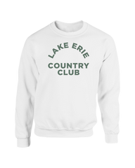 Lake Erie Country Club Adult Crewneck Sweatshirt with Printed Logo