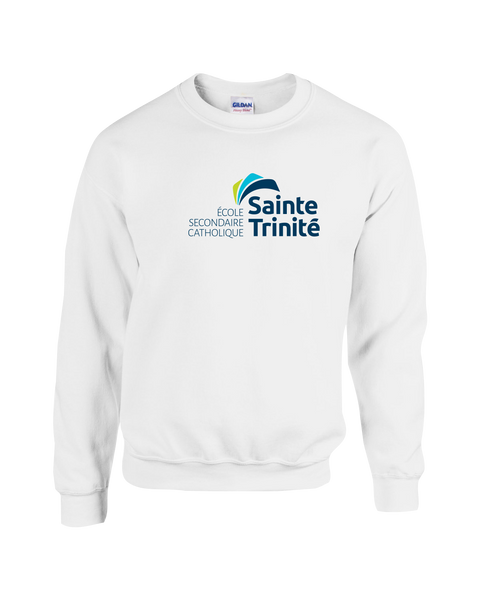 Sainte Trinité Adult Fleece Crewneck with Printed Logo