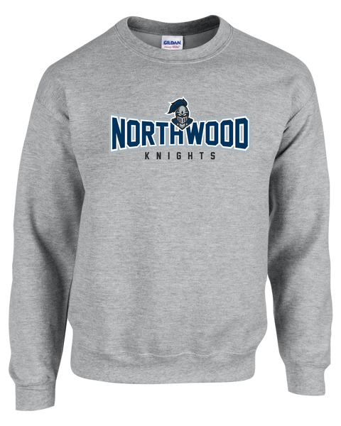 Northwood Knights Youth Fleece Crewneck with Printed Logo