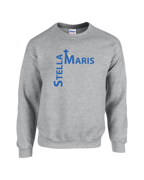 Stella Maris Adult Crewneck Sweatshirt with Printed Logo