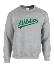 LaSalle Athletics Adult Fleece Crew with Printed Logo