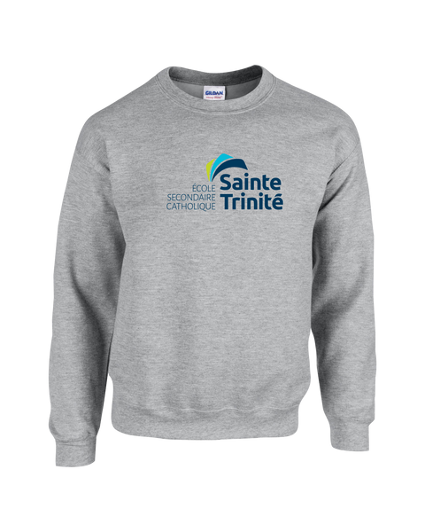 Sainte Trinité Adult Fleece Crewneck with Printed Logo