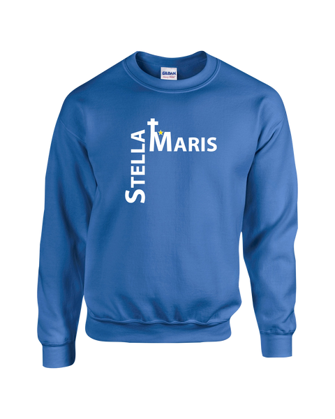 Stella Maris Adult Crewneck Sweatshirt with Printed Logo