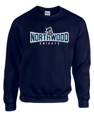Northwood Knights Adult Fleece Crewneck with Printed Logo