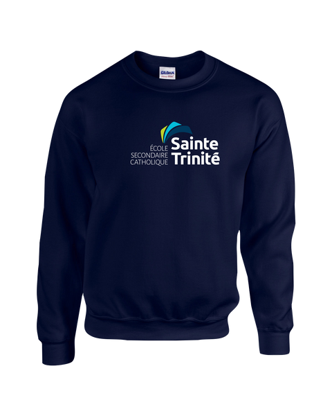 Sainte Trinité Adult Fleece Crewneck with Printed Logo