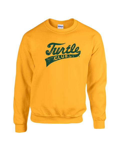Turtle Club Dri-Fit Adult Fleece Crew with Printed Logo