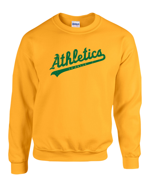 LaSalle Athletics Adult Fleece Crew with Printed Logo