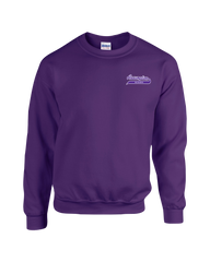 Assumption Adult Fleece Crewneck Sweatshirt with Left Chest Embroidered Logo