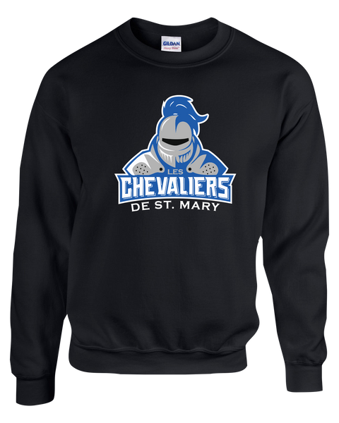 Les Chevaliers De St. Mary Youth Crewneck Sweatshirt with Printed Logo