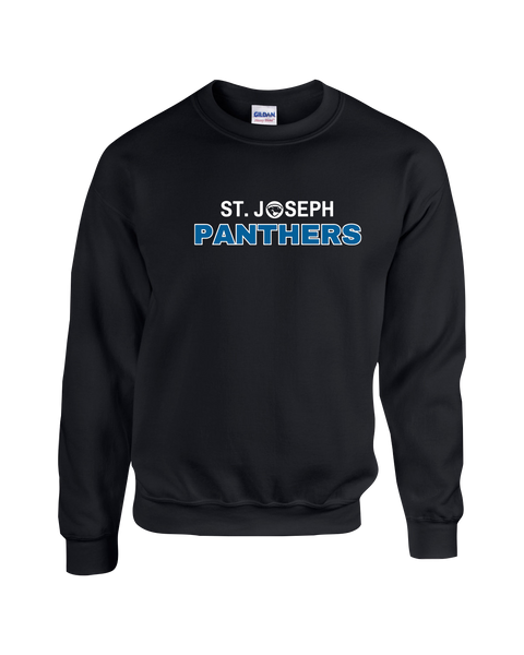 St. Joseph Youth Fleece Crewneck with Printed Logo
