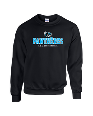 Pantheres Adult Fleece Crewneck with Printed Logo