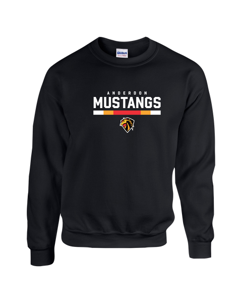 Anderdon Adult Fleece Crewneck with Printed OG Logo