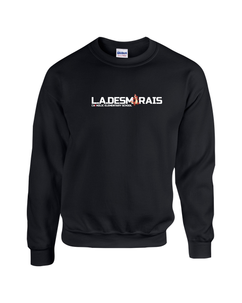 LAD Adult Fleece Crewneck with Printed Logo