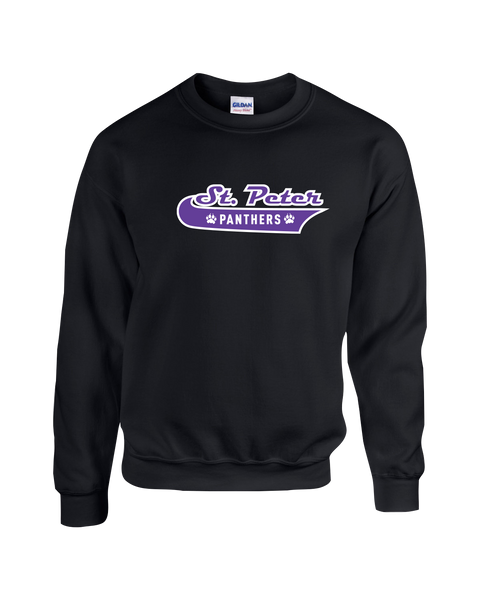 St. Peter Youth Fleece Crewneck with Printed Logo