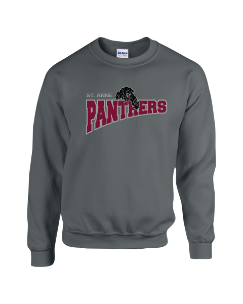 St. Anne Panthers Adult Fleece Crewneck with Printed Logo