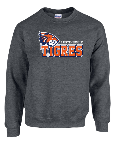 Sainte-Ursule Youth Fleece Crewneck with Printed Logo