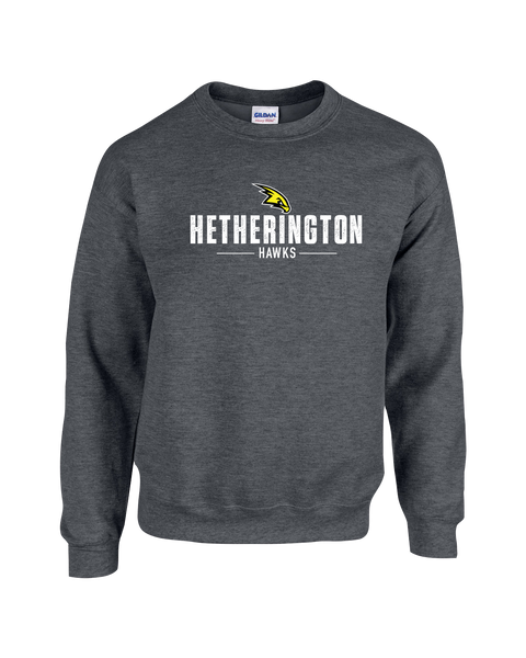 Hetherington Youth Fleece Crewneck with Printed Logo