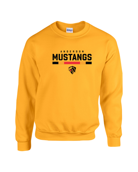 Anderdon Adult Fleece Crewneck with Printed OG Logo