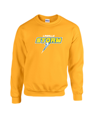 Storm Cotton Pull Over Crewneck Sweatshirt with Printed Logo YOUTH