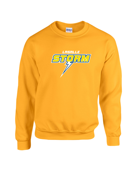 Storm Cotton Pull Over Crewneck Sweatshirt with Printed Logo ADULT