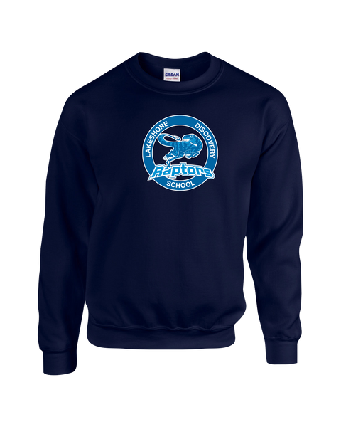 Lakeshore Discovery Adult Fleece Crewneck with Printed Logo