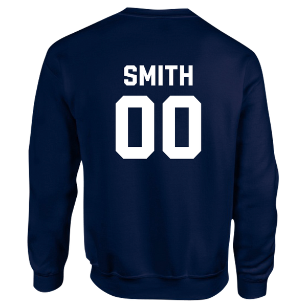 Ste. Cécile 'Basketball' Adult Gildan Heavy Blend™ Crewneck Sweatshirt with Printed Logo