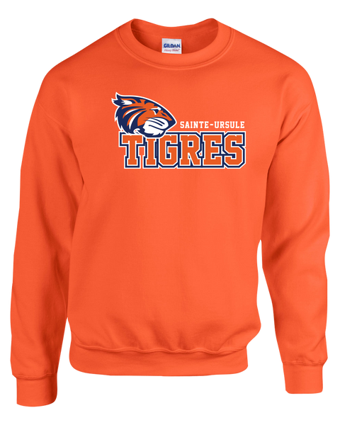 Sainte-Ursule Adult Fleece Crewneck with Printed Logo