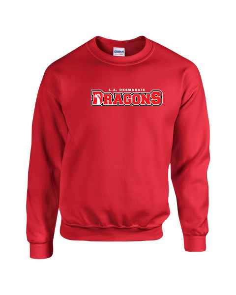 LAD Dragons Youth Fleece Crewneck with Printed Logo